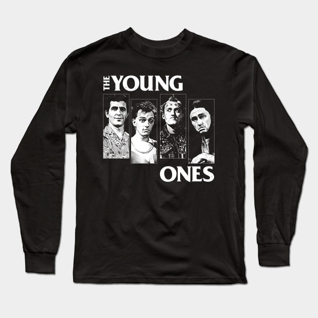 The Young Ones - Original Punksthetic Design Long Sleeve T-Shirt by DankFutura